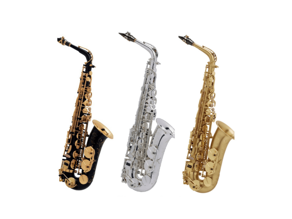 Collection de saxophones
