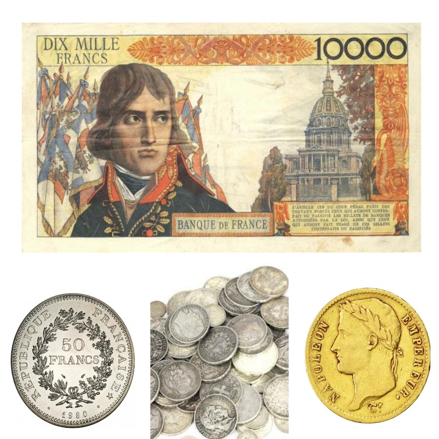 Monnaie francaise et étrangère