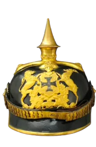casque à pointe de l'armée
